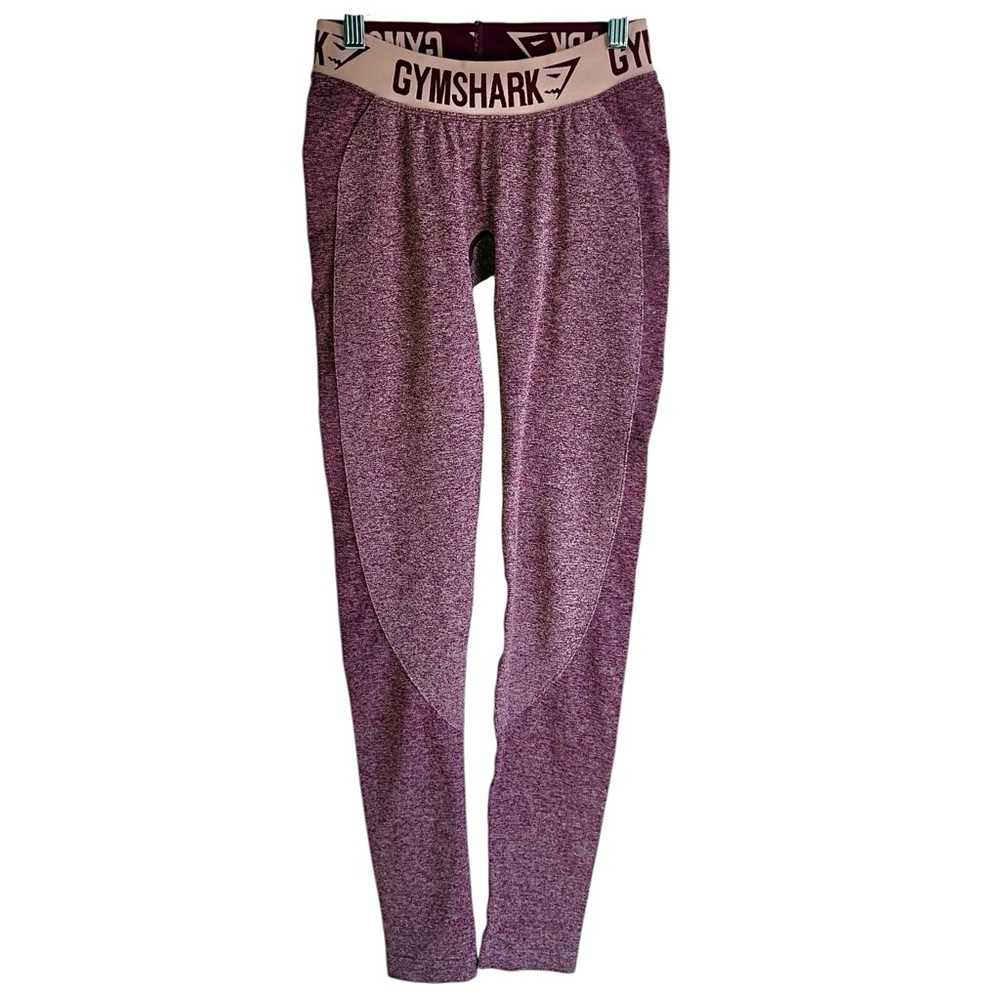Gymshark Flex Dark Ruby Fall 2019 Elastic Waist Compression Tights Size XS NWOT